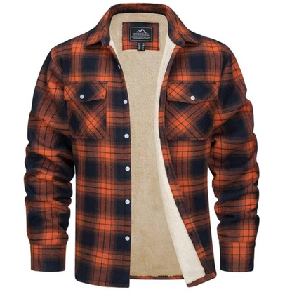 Giacca Invernale Uomo Stile Camicia Regular Fit