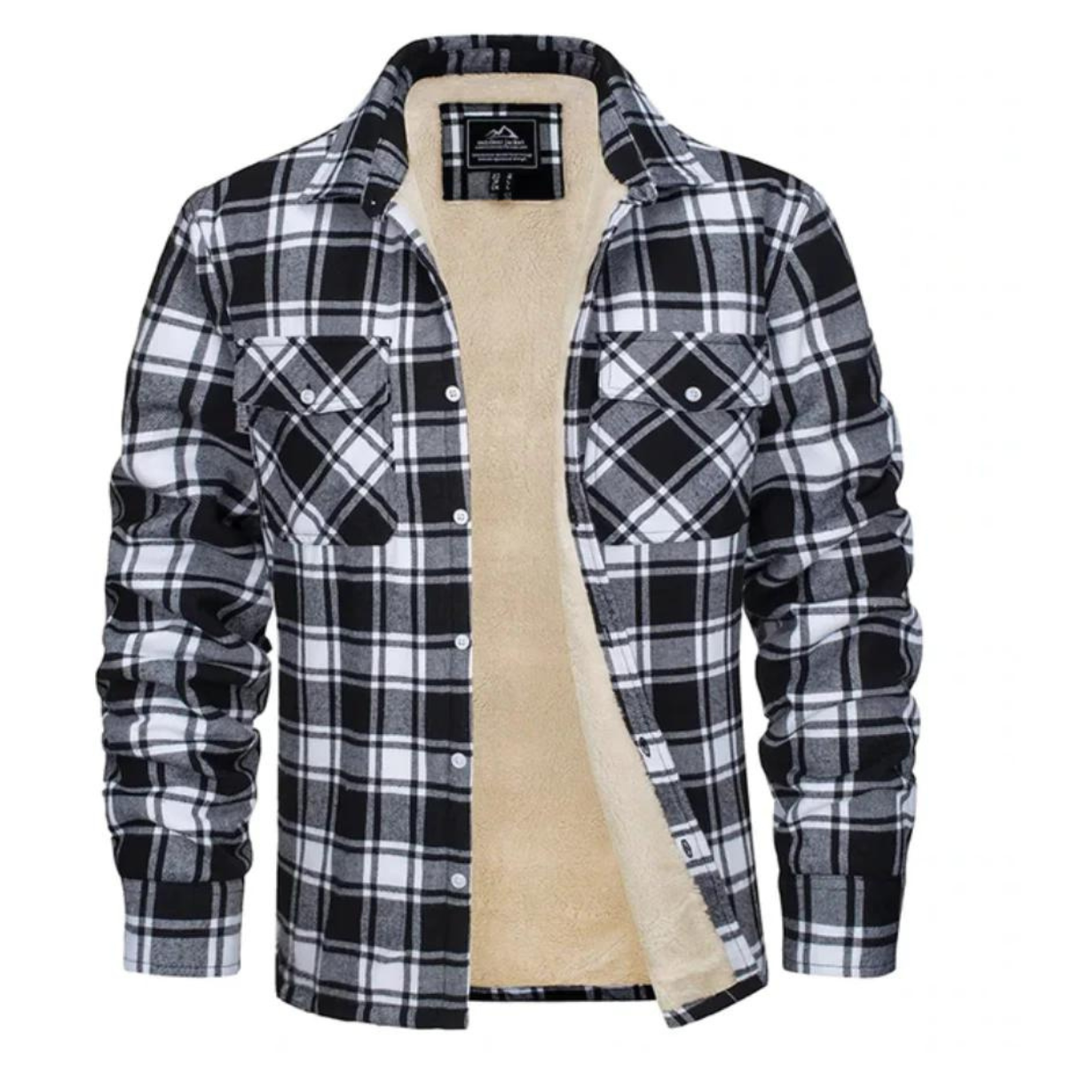 Giacca Invernale Uomo Stile Camicia Regular Fit