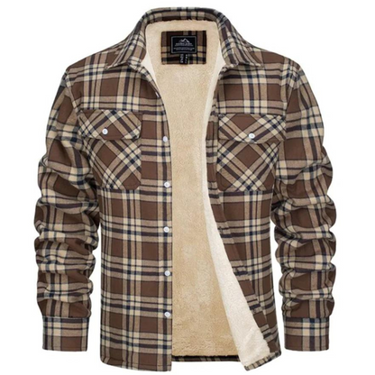 Giacca Invernale Uomo Stile Camicia Regular Fit