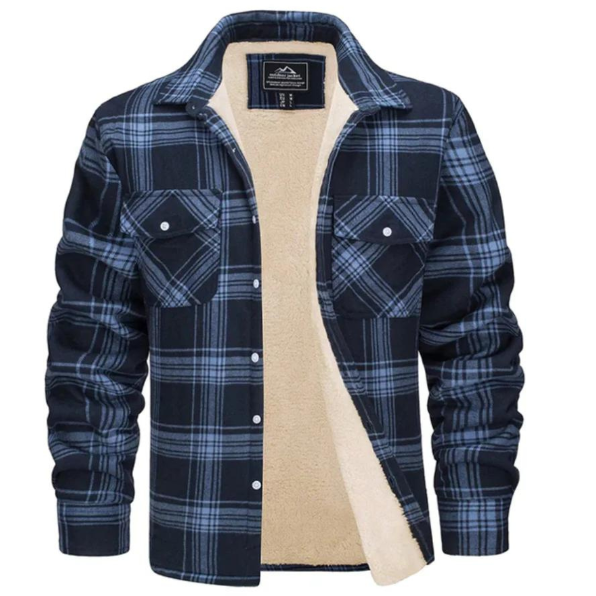 Giacca Invernale Uomo Stile Camicia Regular Fit