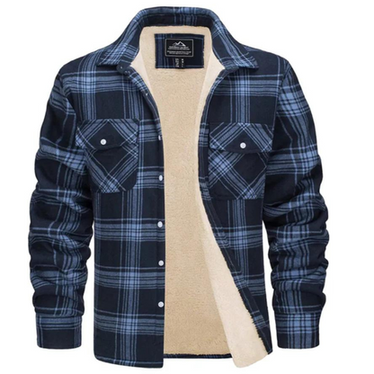 Giacca Invernale Uomo Stile Camicia Regular Fit