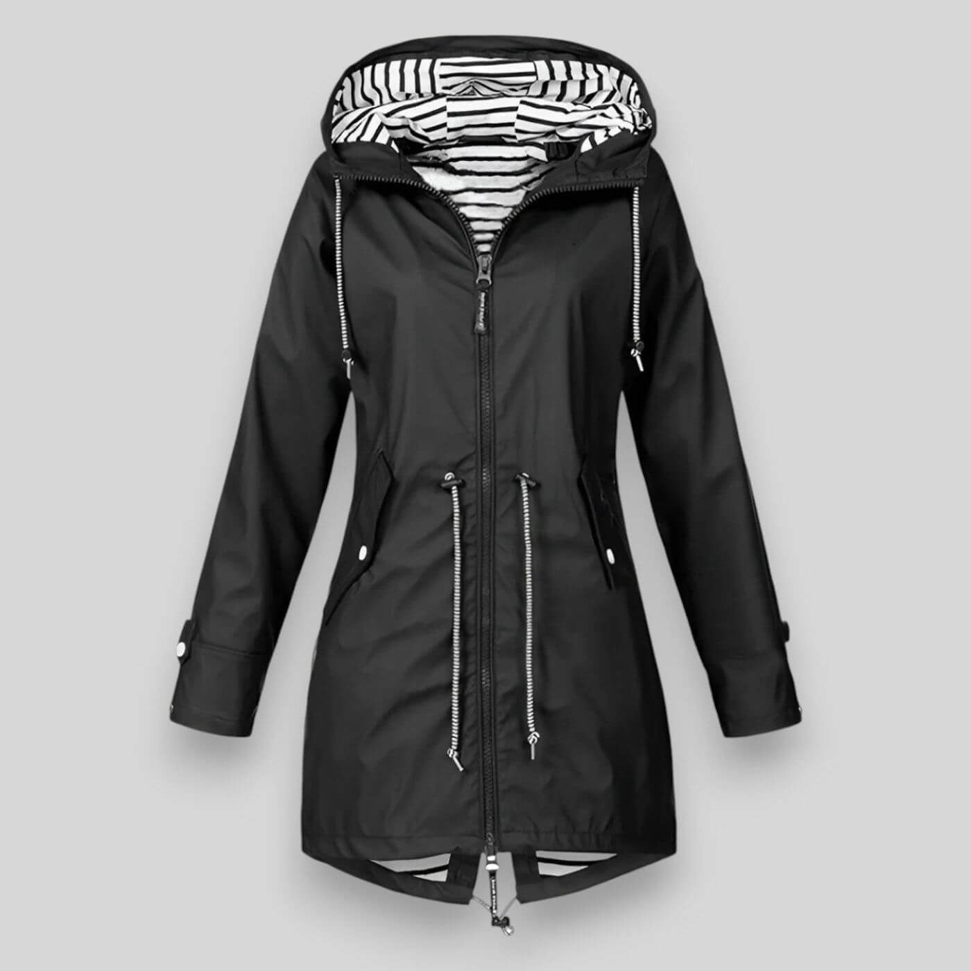 Giacca Invernale Donna Impermeabile Stile Lunga