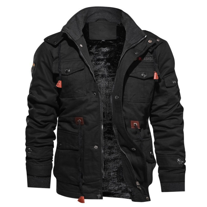 Giacca Invernale Uomo Fleece Impermeabile Calda - Brentozzi