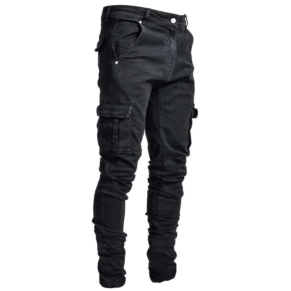 Pantaloni Cargo Uomo con Tasche Comodi - Brentozzi
