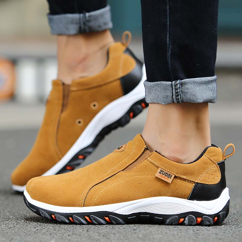 Scarpe Trekking Uomo con Suola Profilata Slip-On
