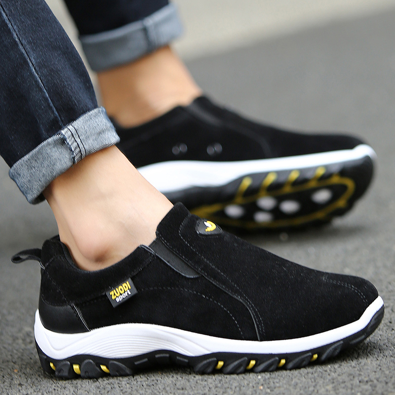 Scarpe Trekking Uomo con Suola Profilata Slip-On