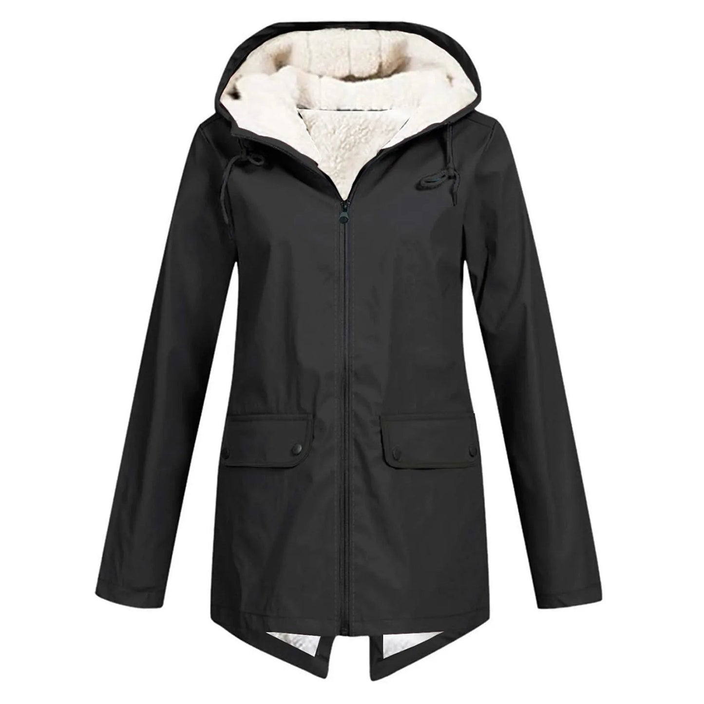 Giacca Invernale Donna Impermeabile Lunga