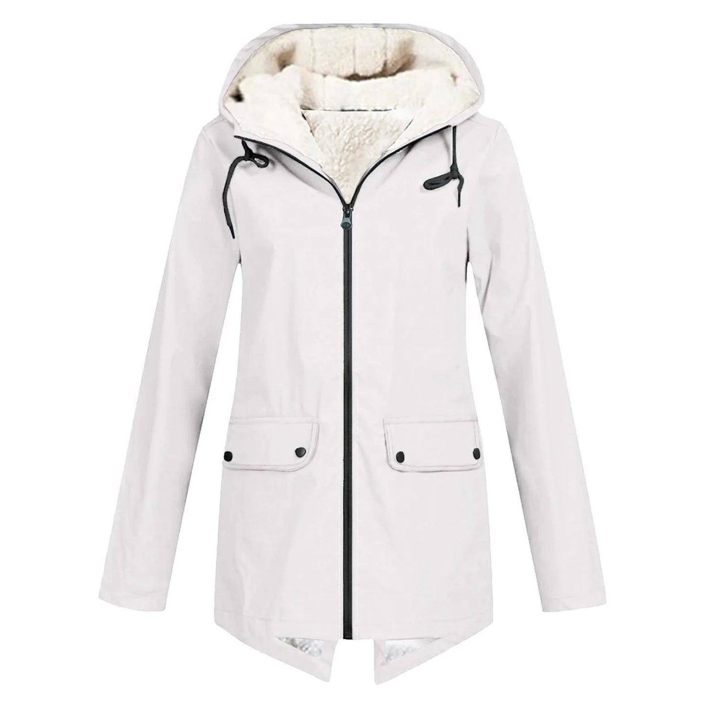 Giacca Invernale Donna Impermeabile Lunga
