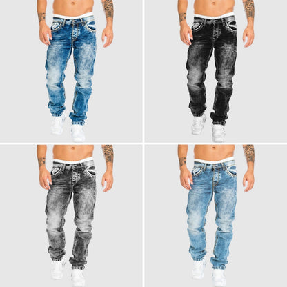 Jeans Uomo Taglio Largo Vestibilità Comoda