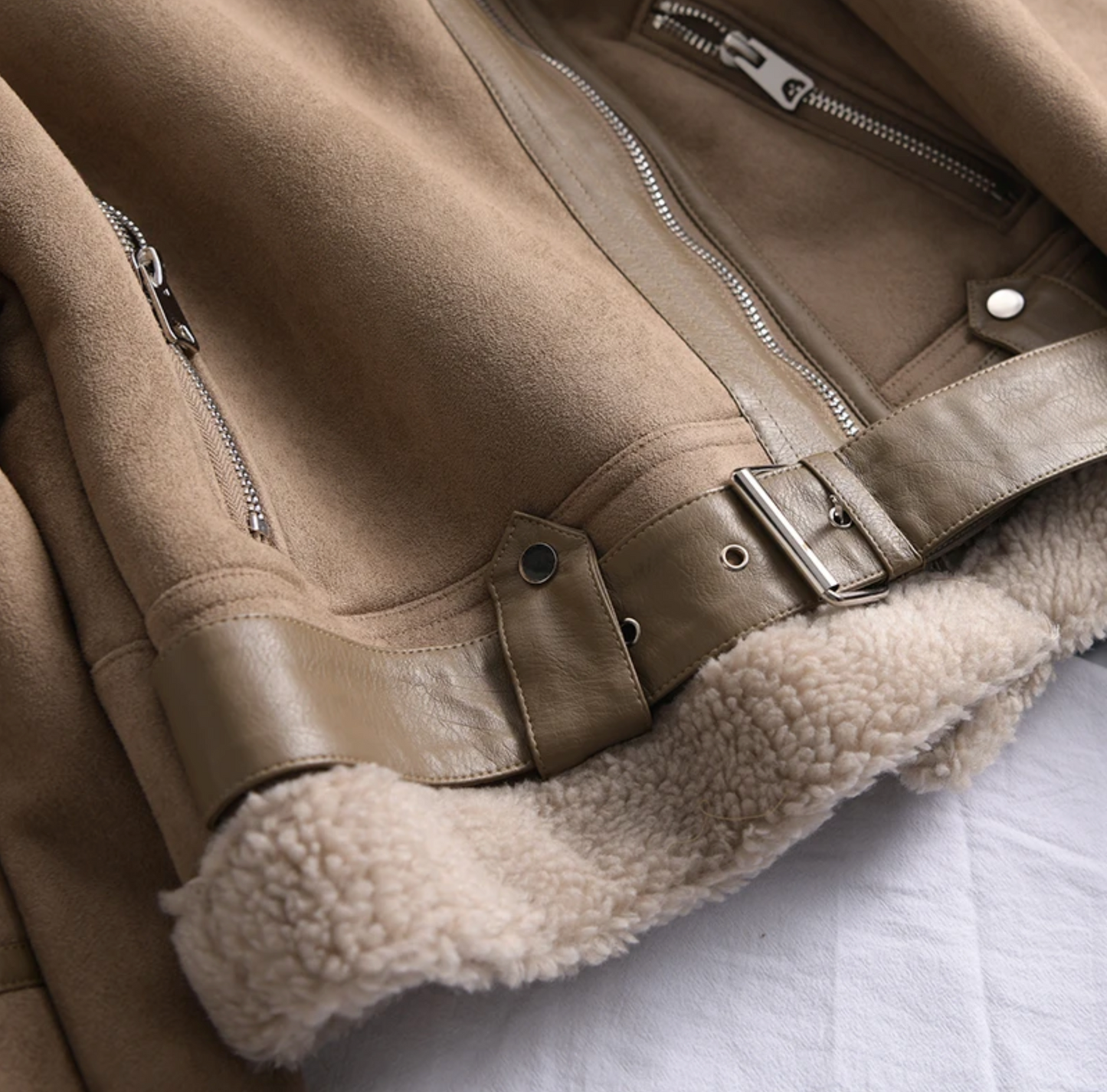 Giacca Donna con Zip Imbottita Antifreddo
