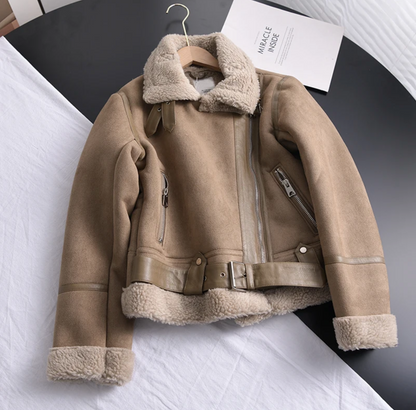 Giacca Donna con Zip Imbottita Antifreddo