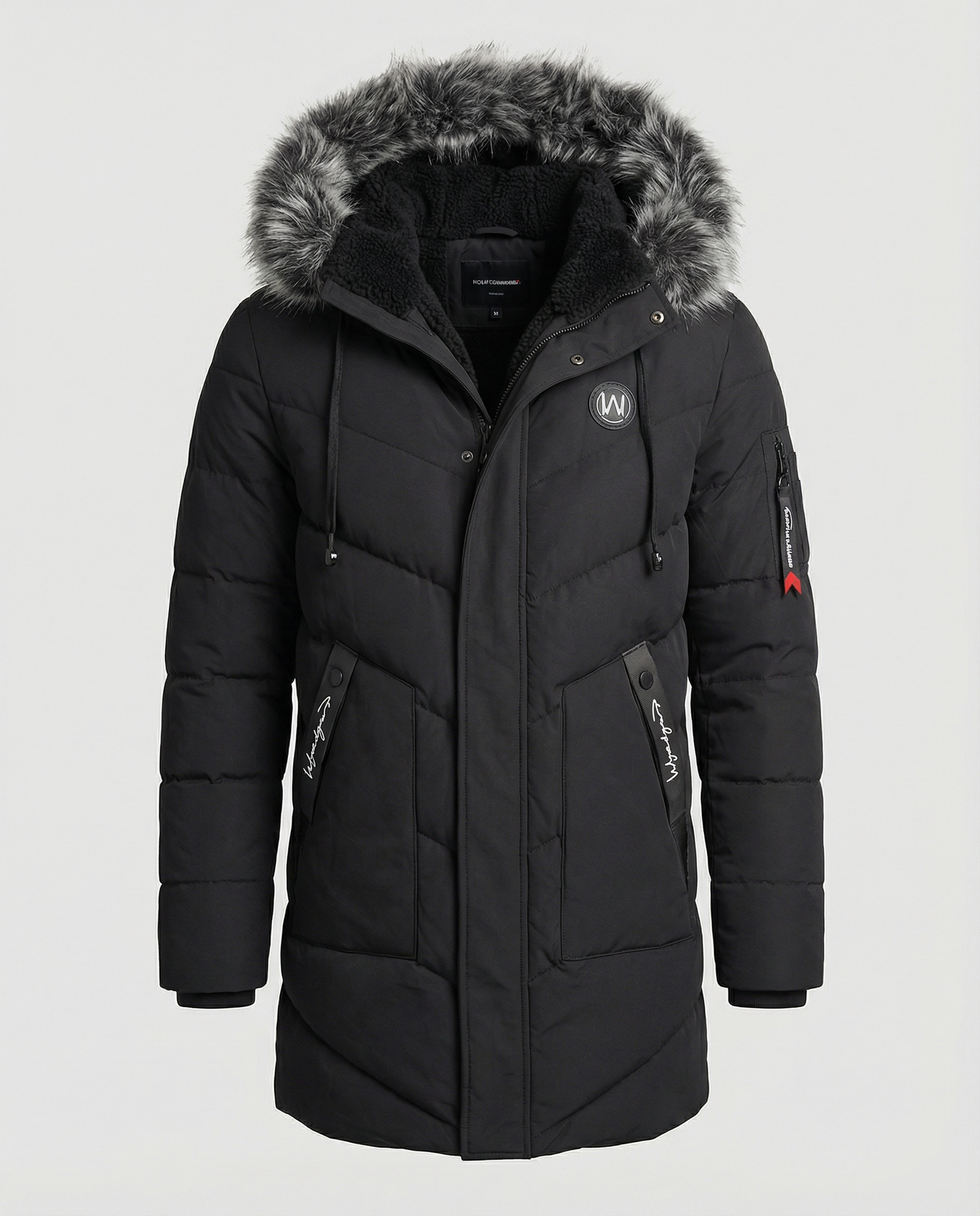 Cappotto Invernale Uomo Stile Elegante Caldo