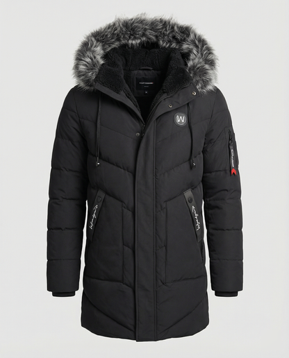 Cappotto Invernale Uomo Stile Elegante Caldo
