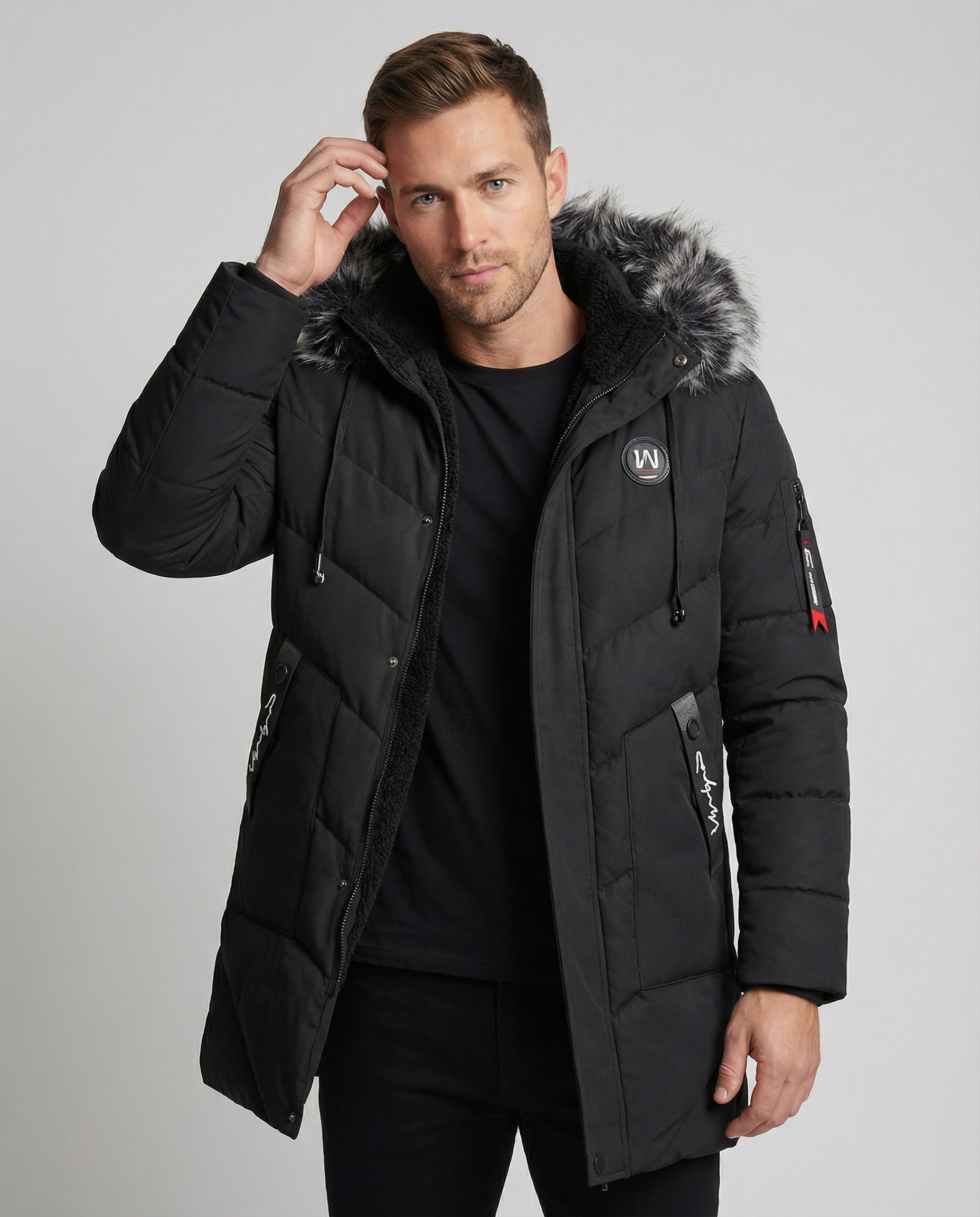 Cappotto Invernale Uomo Stile Elegante Caldo - Brentozzi