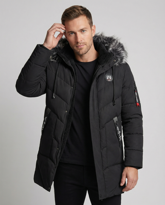 Cappotto Invernale Uomo Stile Elegante Caldo - Brentozzi