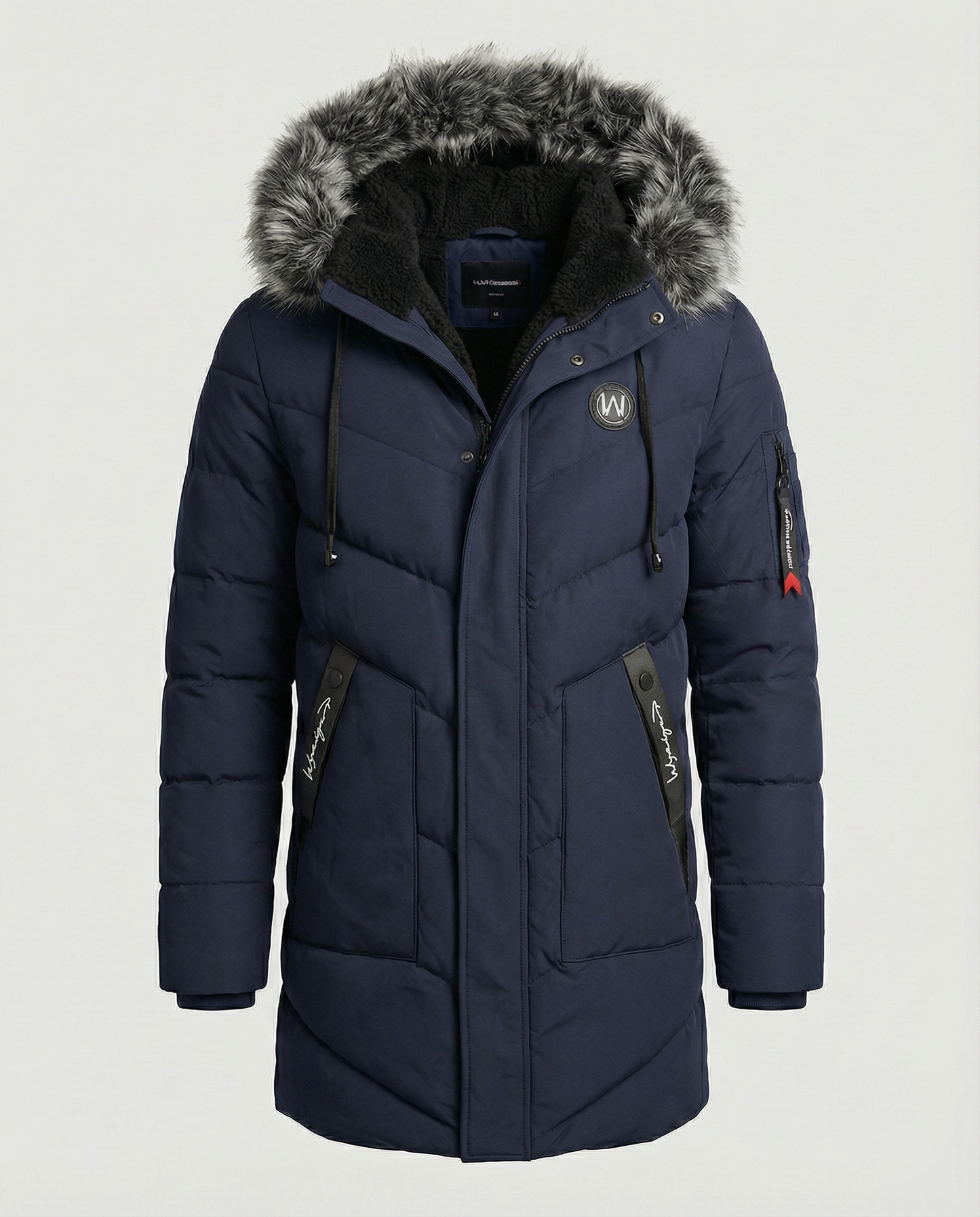 Cappotto Invernale Uomo Stile Elegante Caldo