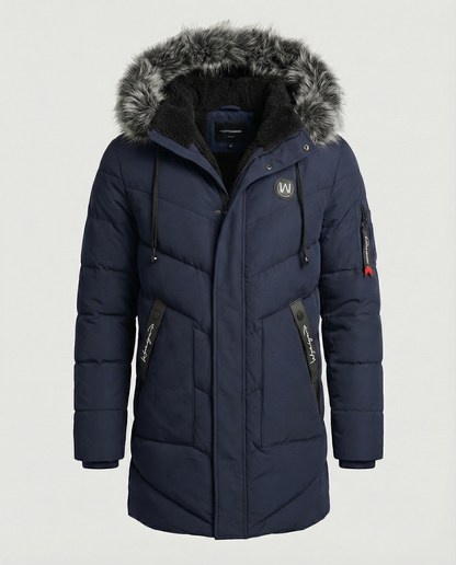 Cappotto Invernale Uomo Stile Elegante Caldo