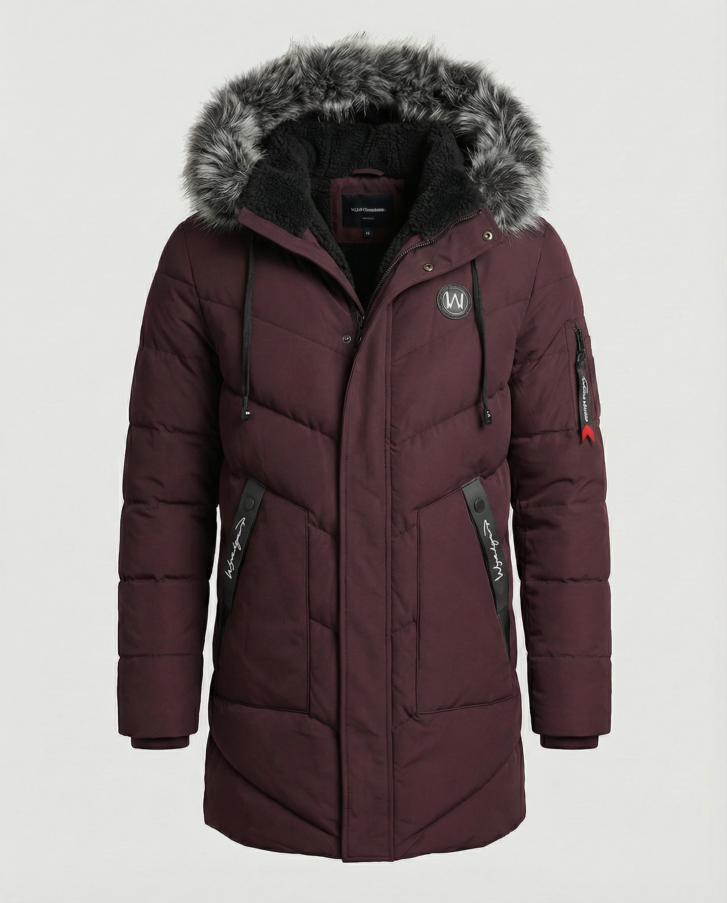 Cappotto Invernale Uomo Stile Elegante Caldo