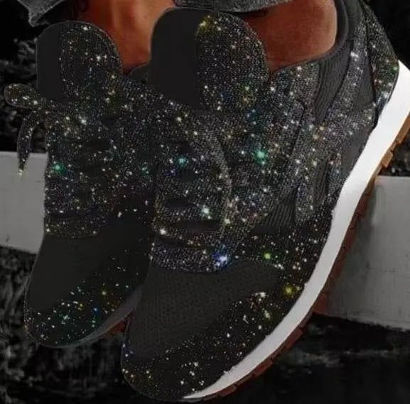 Sneaker Donna Glitter Comode - Brentozzi