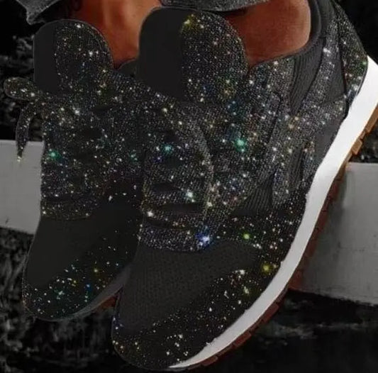 Sneaker Donna Glitter Comode - Brentozzi