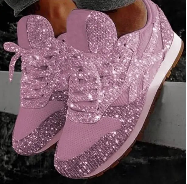Sneaker Donna Glitter Comode