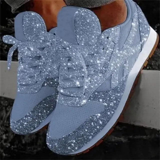 Sneaker Donna Glitter Comode