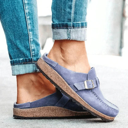 Mocassini Uomo Slip-On Pelle con Fibbia Comodi