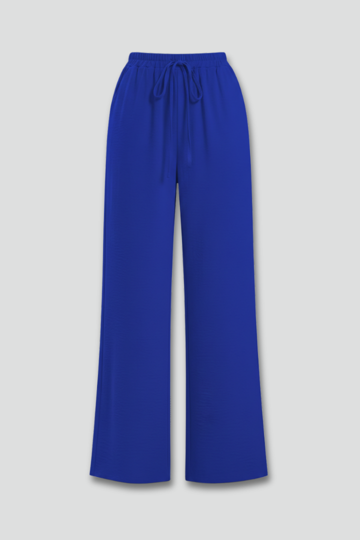 Pantaloni Palazzo Donna con Coulisse e Tasche Laterali - Brentozzi