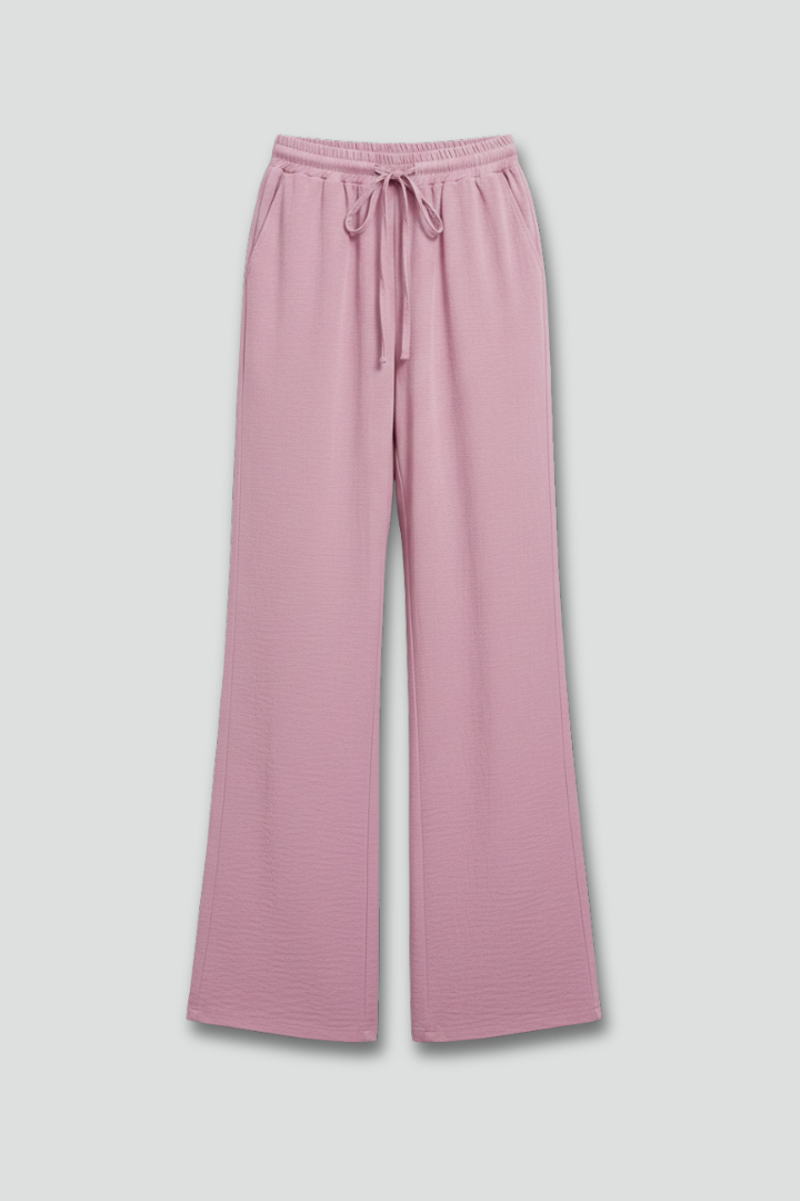 Pantaloni Palazzo Donna con Coulisse e Tasche Laterali Comodi - Brentozzi