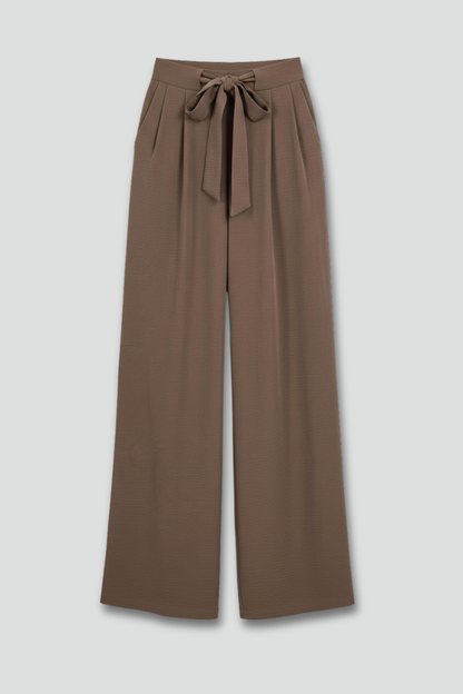 Pantaloni Palazzo Donna Vita Regolabile Taglio Largo - Brentozzi