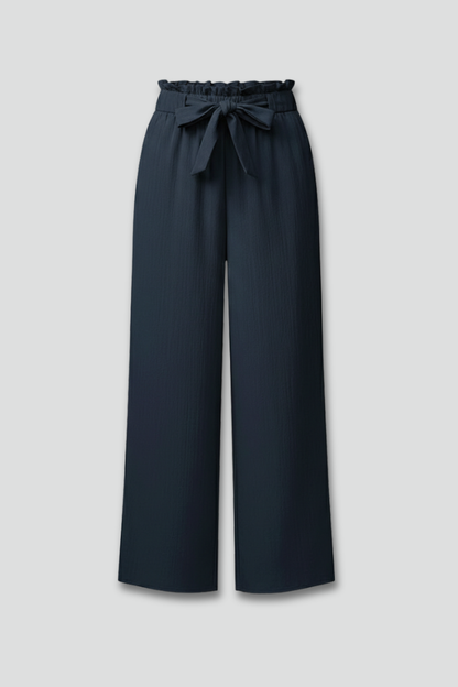 Pantaloni Palazzo Donna con Cintura e Taglio Largo - Brentozzi