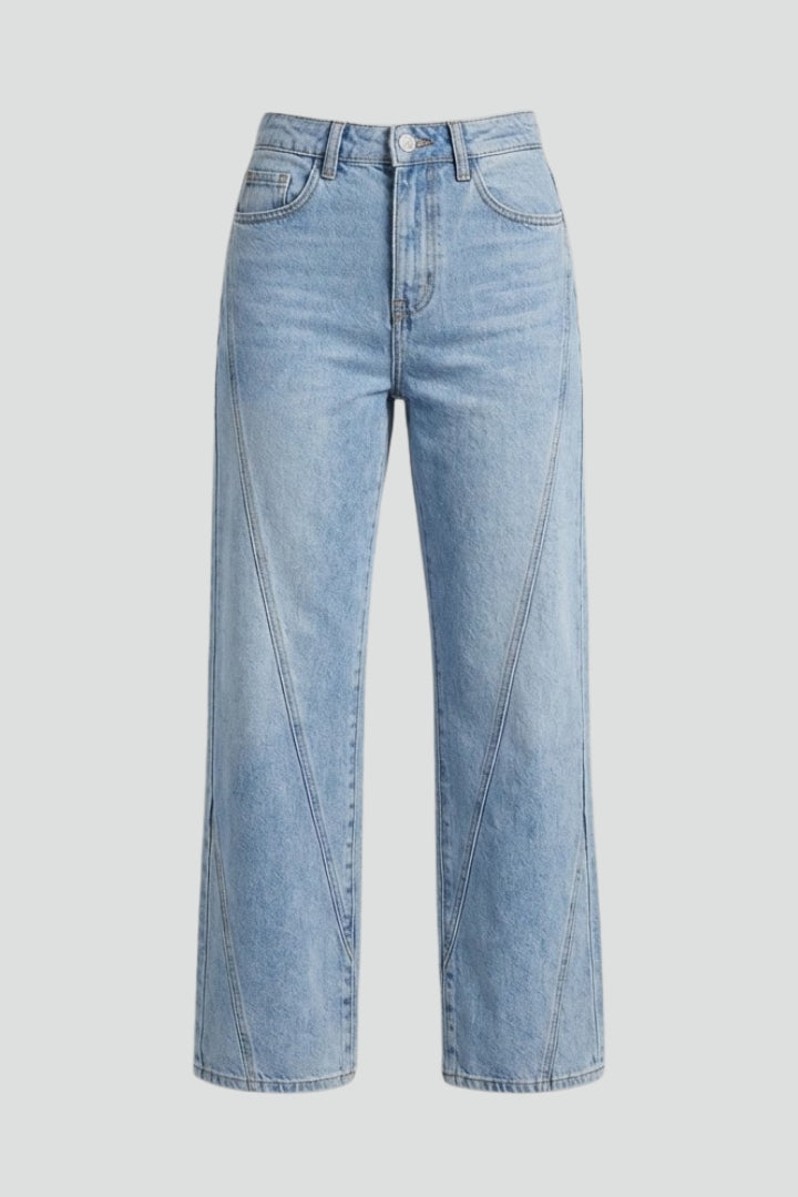Jeans Donna Classici Vita Alta Taglio Dritto - Brentozzi