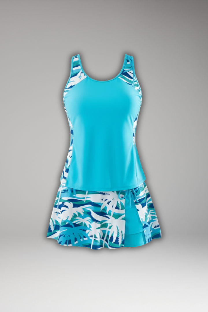 Costume Tankini Donna Racerback e Gonna - Brentozzi