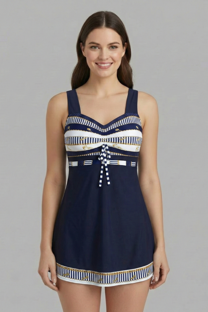 Costume Tankini Donna Stampa e Badeshorts