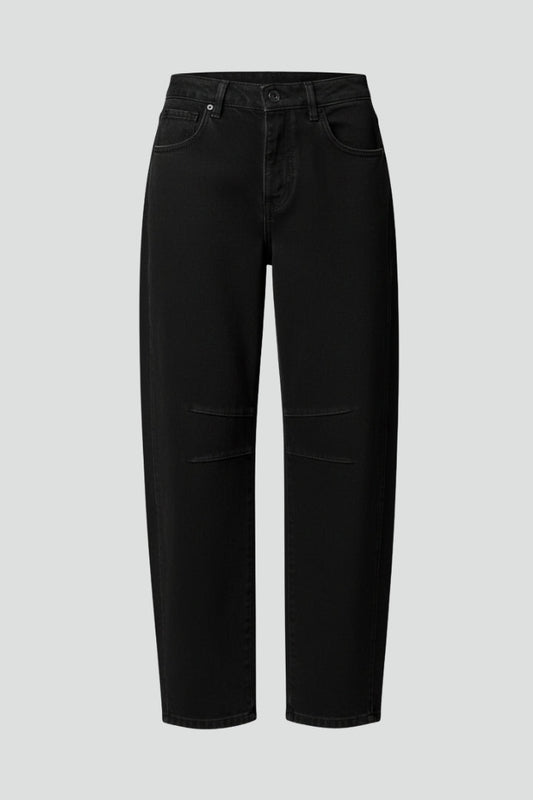 Jeans Donna Vita Alta in Stretch Taglio Largo - Brentozzi