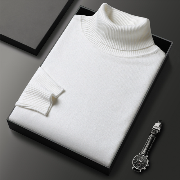 Maglione Uomo Dolcevita Caldo