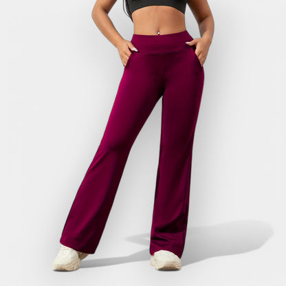 Pantaloni Jogging Donna in Tessuto Stretch Slim Fit