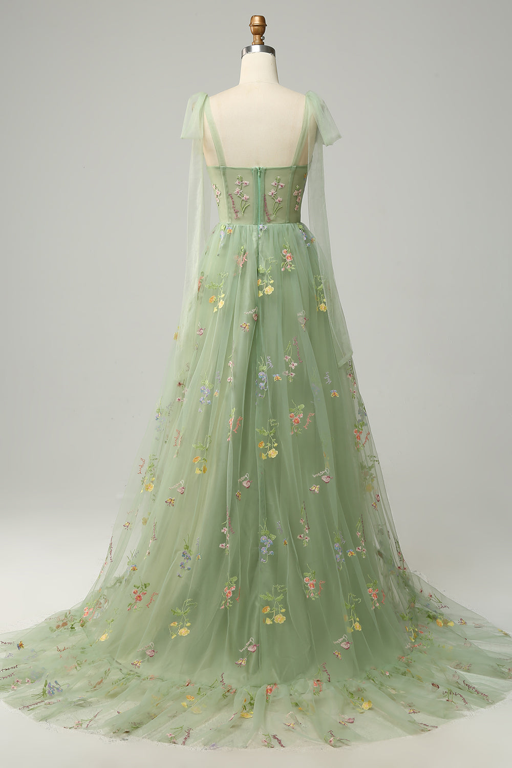 Abito Maxi Donna Elegante Fantasia Floreale