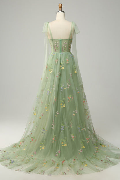 Abito Maxi Donna Elegante Fantasia Floreale