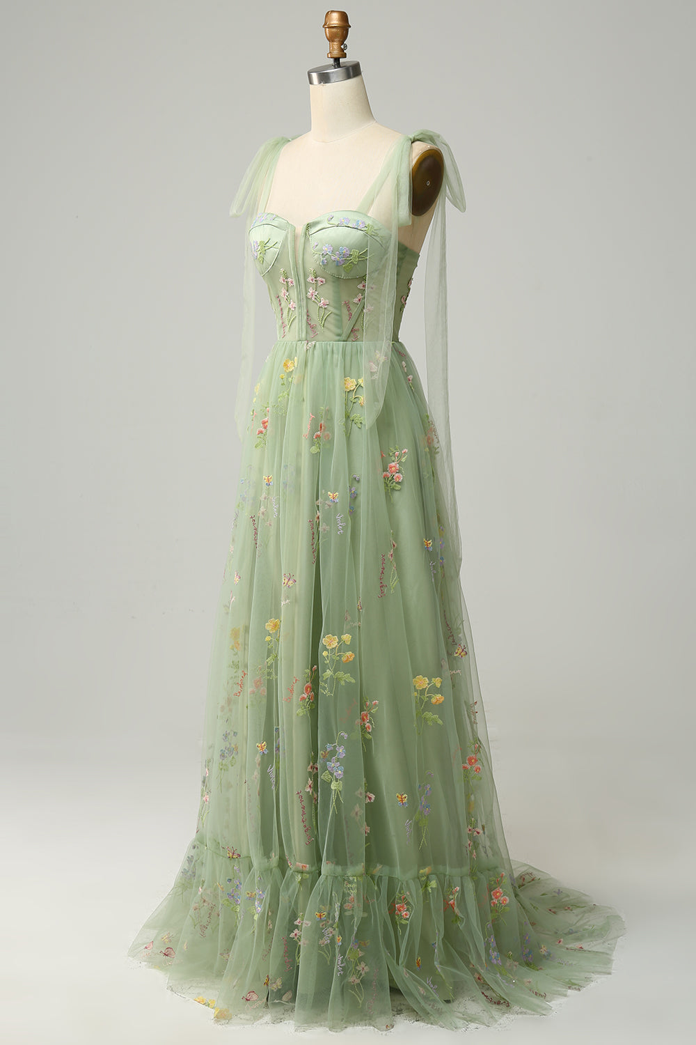 Abito Maxi Donna Elegante Fantasia Floreale