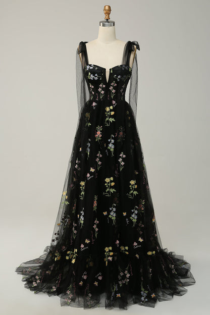 Abito Maxi Donna Elegante Fantasia Floreale