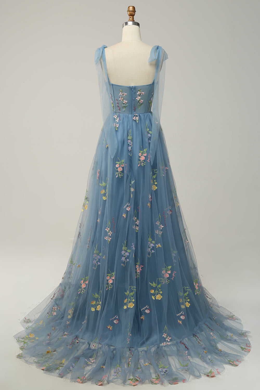 Abito Maxi Donna Elegante Fantasia Floreale