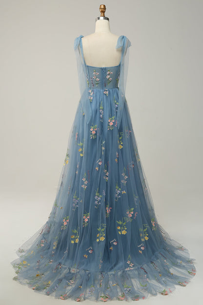 Abito Maxi Donna Elegante Fantasia Floreale