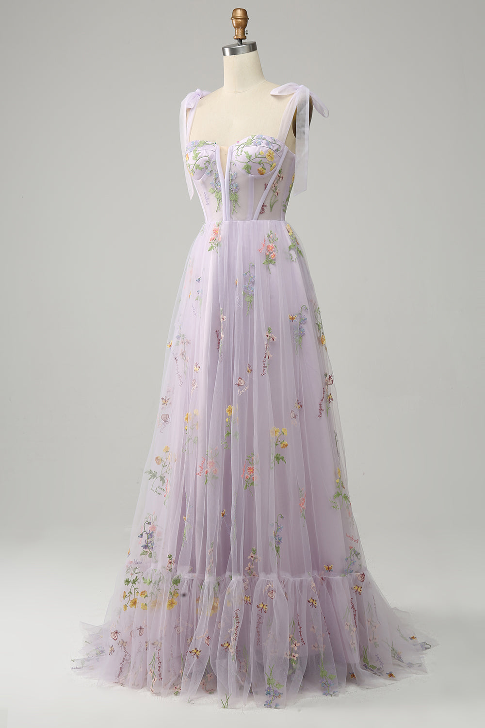 Abito Maxi Donna Elegante Fantasia Floreale