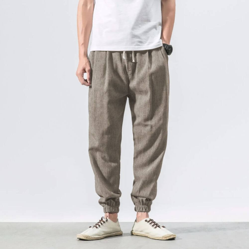 Pantaloni Jogging Uomo Leggeri Comodi