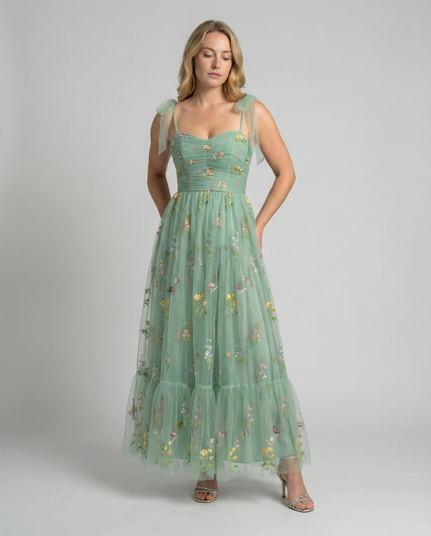 Abito Da Sera Donna in Tulle Elegante - Brentozzi