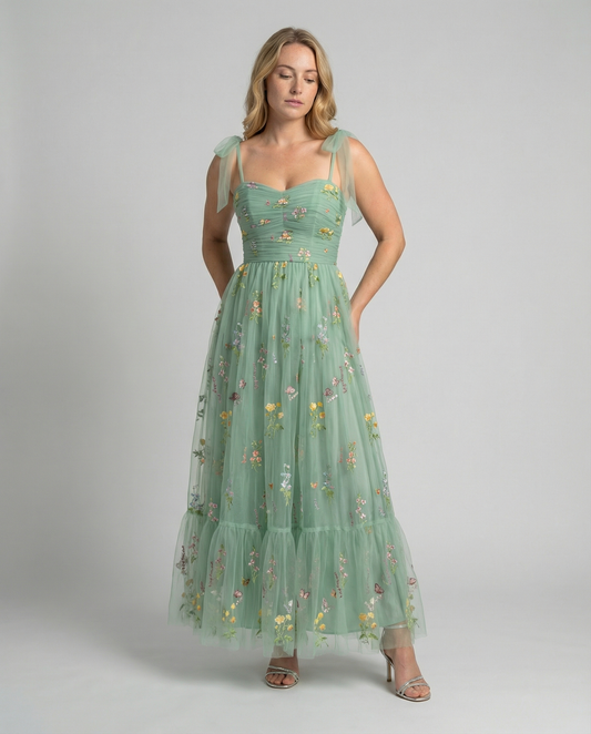 Abito Da Sera Donna in Tulle Elegante - Brentozzi