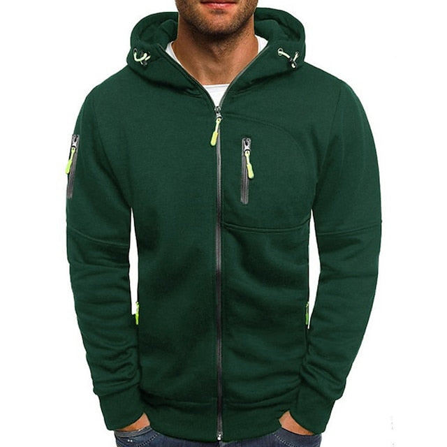 Giacca Uomo Invernale Mezza Stagione con Zip