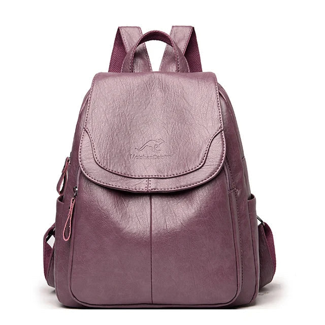 Zaino antifurto elegante da donna, design versatile, tessuto resistente 1