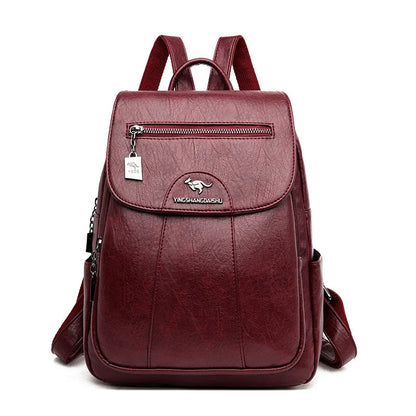Zaino antifurto versatile da donna, grande capacità, tessuto resistente 11